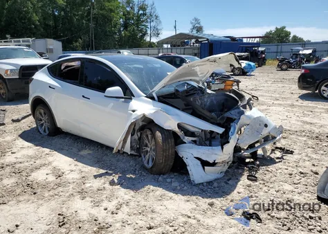 2022 Tesla Model Y из США, поврежденный, VIN 7SAYGDEE2NF572757